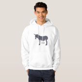 Donkey Cartoon Hoodie (Vorne ganz)