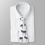 Donkey Cartoon Krawatte (Gebunden)