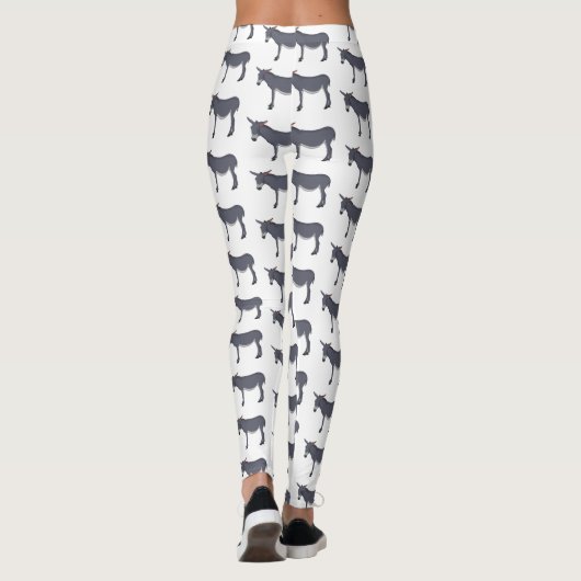 Donkey Cartoon Leggings (Rückseite)