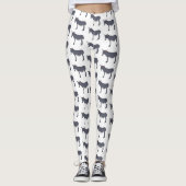 Donkey Cartoon Leggings (Vorderseite)