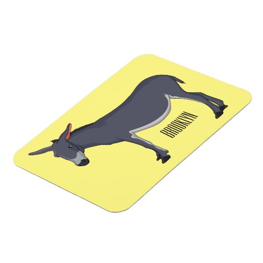 Donkey Cartoon Magnet (Linke Seite)