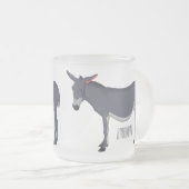 Donkey Cartoon Mattglastasse (VorderseiteRechts)