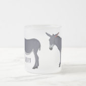 Donkey Cartoon Mattglastasse (Mittel)