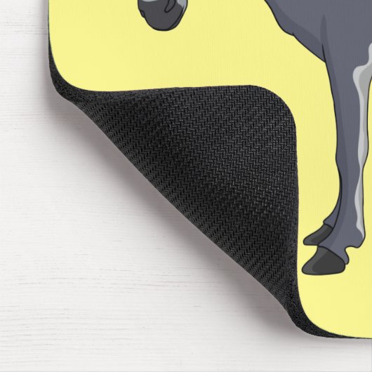 Donkey Cartoon Mousepad (Ecke)