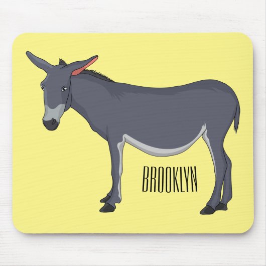 Donkey Cartoon Mousepad (Vorne)