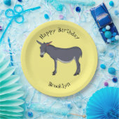 Donkey Cartoon Pappteller (Party)