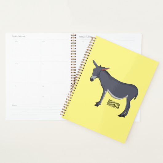 Donkey Cartoon Planer (Anzeige)