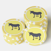 Donkey Cartoon Pokerchips (Stapel)