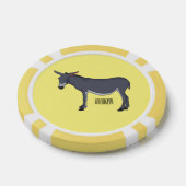 Donkey Cartoon Pokerchips (Einzeln)
