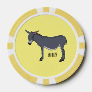 Donkey Cartoon Pokerchips