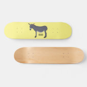 Donkey Cartoon Skateboard (Horizontal)
