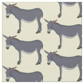 Donkey Cartoon Stoff (Nahaufnahme)