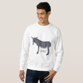 Donkey Cartoon Sweatshirt (Vorne ganz)