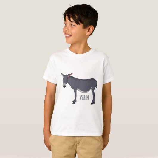 Donkey Cartoon T-Shirt (Vorne ganz)