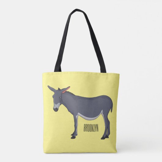Donkey Cartoon Tasche (Rückseite)