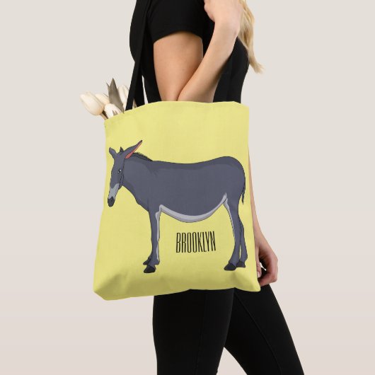 Donkey Cartoon Tasche (Von Nahem)