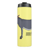 Donkey Cartoon Thermosbecher (Vorderseite)