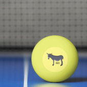 Donkey Cartoon Tischtennisball (Netto)