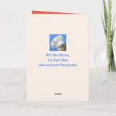 Donkey Celebrate Happy Birthday Karte (Rückseite)