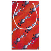 Donkey Christmas Kleine Geschenktüte (Rückseite)