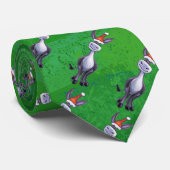 Donkey Christmas Krawatte (Gerollt)