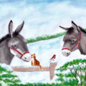 Donkey Christmas Puzzle