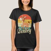 Donkey Cute Donkey T-Shirt (Vorderseite)