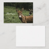 Donkey Danke-Karte Mitteilungskarte (Vorne/Hinten)