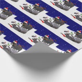 Donkey Daze Wrapping Paper Geschenkpapier (Ecke)