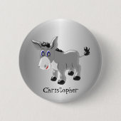 Donkey-Design Button (Vorderseite)