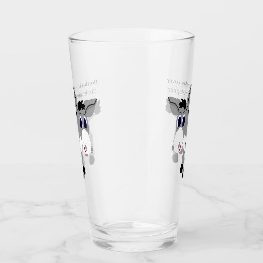 Donkey-Design Glas (Rechts)