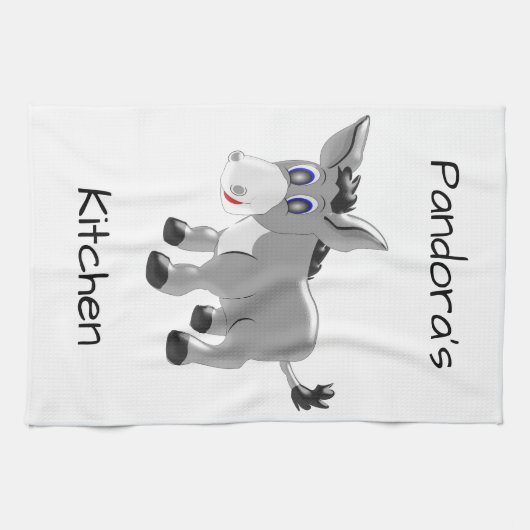 Donkey-Design Küchentuch (Horizontal)