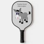 Donkey-Design Personalisiert Pickleball Schläger (Vorderseite)