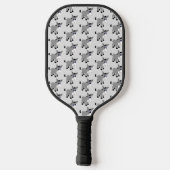 Donkey-Design Personalisiert Pickleball Schläger (Rückseite)