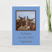 Donkey Double Karte (Vorderseite)