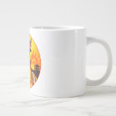 Donkey Firefighter Jumbo-Tasse (Rechts)