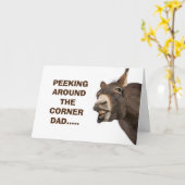 DONKEY-FLÜCHTIGE BLICK RUND UM DEN SPASS DES KERNV KARTE (Gelbe Blume)