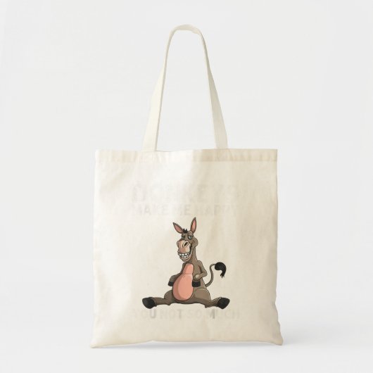 Donkey-Geschenk für Männer Frauen Jungen Mädchen T Tragetasche (Vorne)