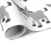 Donkey Geschenkpapier (Rolleneckpunkt)