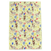 Donkey Gift Bag in Yellow Mittlere Geschenktüte (Rückseite)