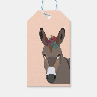 Donkey Gift Tags Geschenkanhänger
