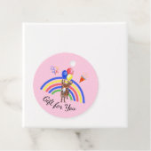 Donkey Gift Tags in Pink Geschenkanhänger (Beispiel)