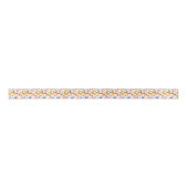 Donkey Halloween Satin Ribbon in White Satinband (Vorderseite)