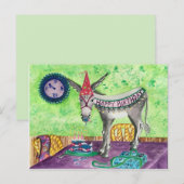 Donkey Happy Birthday Card Postkarte (Vorne/Hinten)