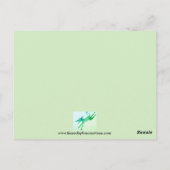 Donkey Happy Birthday Card Postkarte (Rückseite)