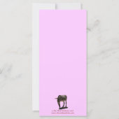 Donkey hat Funny Schwanz Niedlich Children's Lesez (Rückseite)