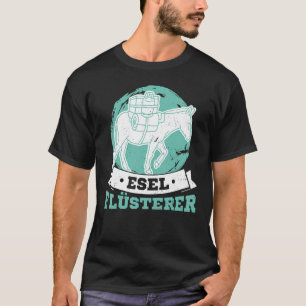 Donkey-Hauspferde Biologe Afrika Haustier T-Shirt