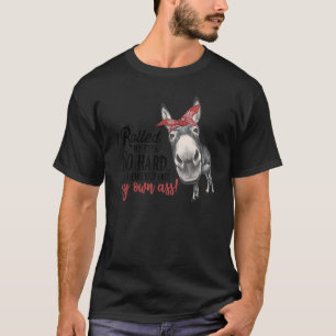 Donkey, ich rollte meine Augen so fest, dass ich m T-Shirt