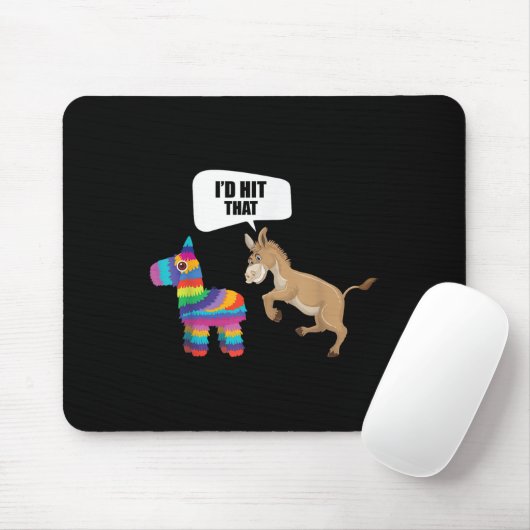 Donkey Id traf, dass Pinata mexikanische Funny Cin Mousepad (Mit Mouse)