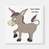 Donkey-Illustrationsmagnet Magnet (Vorne)